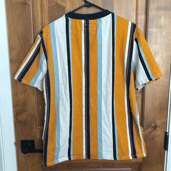 Guess Multicolor Striped Short Sleeve Tee - Picture 4 of 5